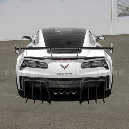 Corvette C7 ZR1 ZTK Conversion Extended Rear Spoiler High Wing image 6
