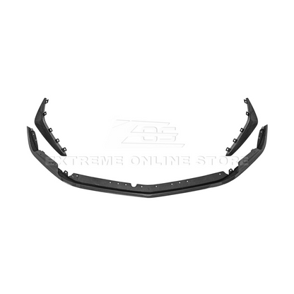 2020-Up Cadillac CT4-V Blackwing Front Lip Splitter Carnards image 16