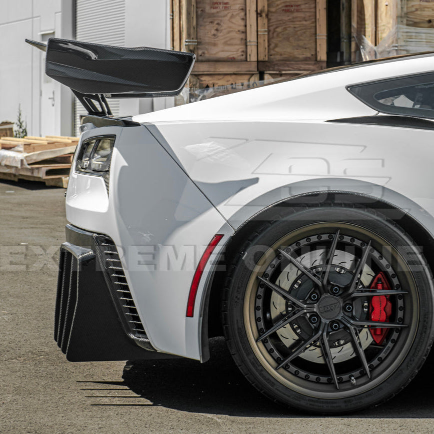 Corvette C7 ZR1 ZTK Conversion Extended Rear Spoiler High Wing image 10
