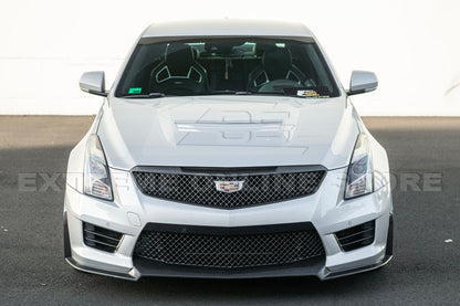 2016-19 Cadillac ATS-V Track Package Dry carbon Fiber Front Lip Side Wheel Arch image 33