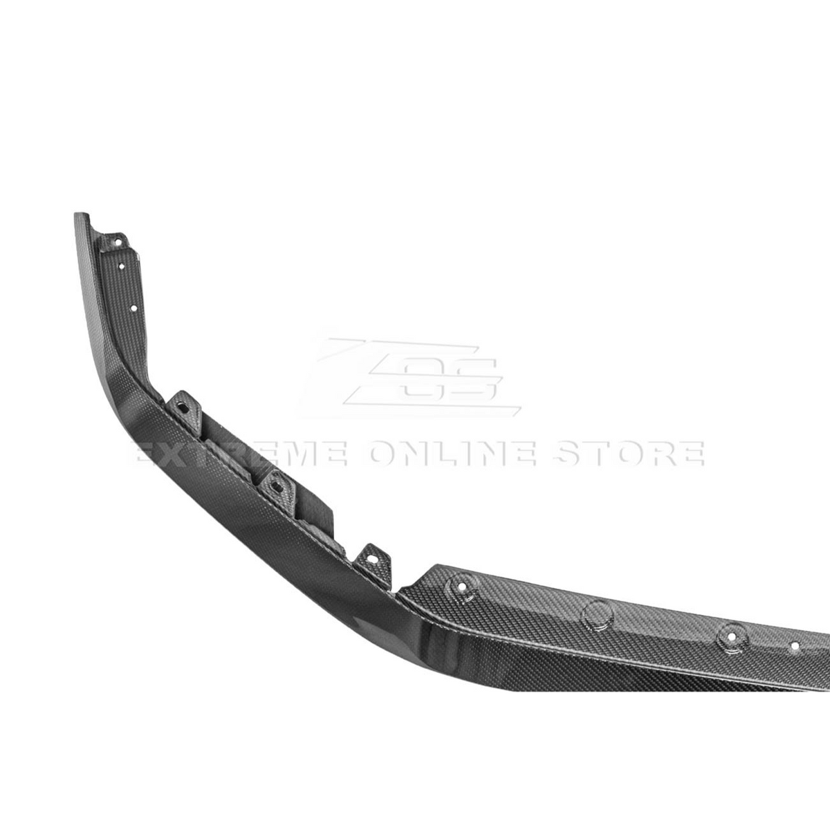 2020-Up Cadillac CT4-V Blackwing Front Lip Splitter Carnards image 19