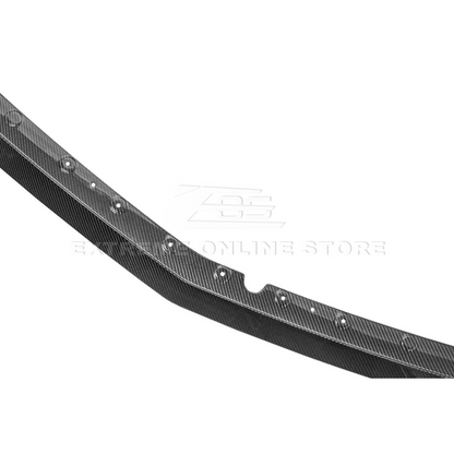 2020-Up Cadillac CT4-V Blackwing Front Lip Splitter Carnards image 20