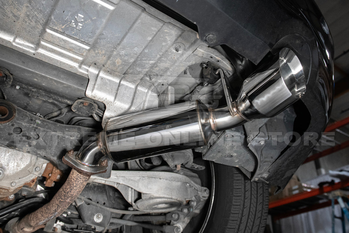 Nissan 370Z | Infiniti Q60 | G37 Coupe Axle Back 4.5 Dual Tips Exhaust image 10