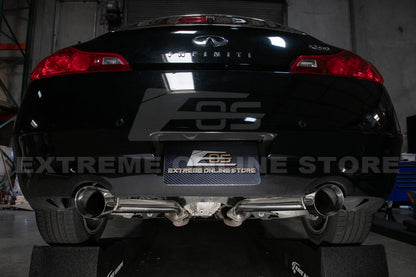 Nissan 370Z | Infiniti Q60 | G37 Coupe Axle Back 4.5 Dual Tips Exhaust image 26