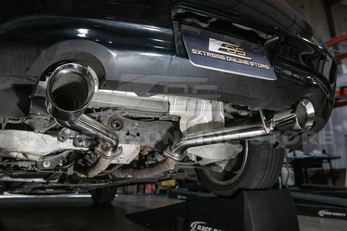 Nissan 370Z | Infiniti Q60 | G37 Coupe Axle Back 4.5 Dual Tips Exhaust image 25