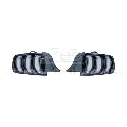 2015-23 Ford Mustang Signal LED XB RED / Clear Rear Taillight image 17
