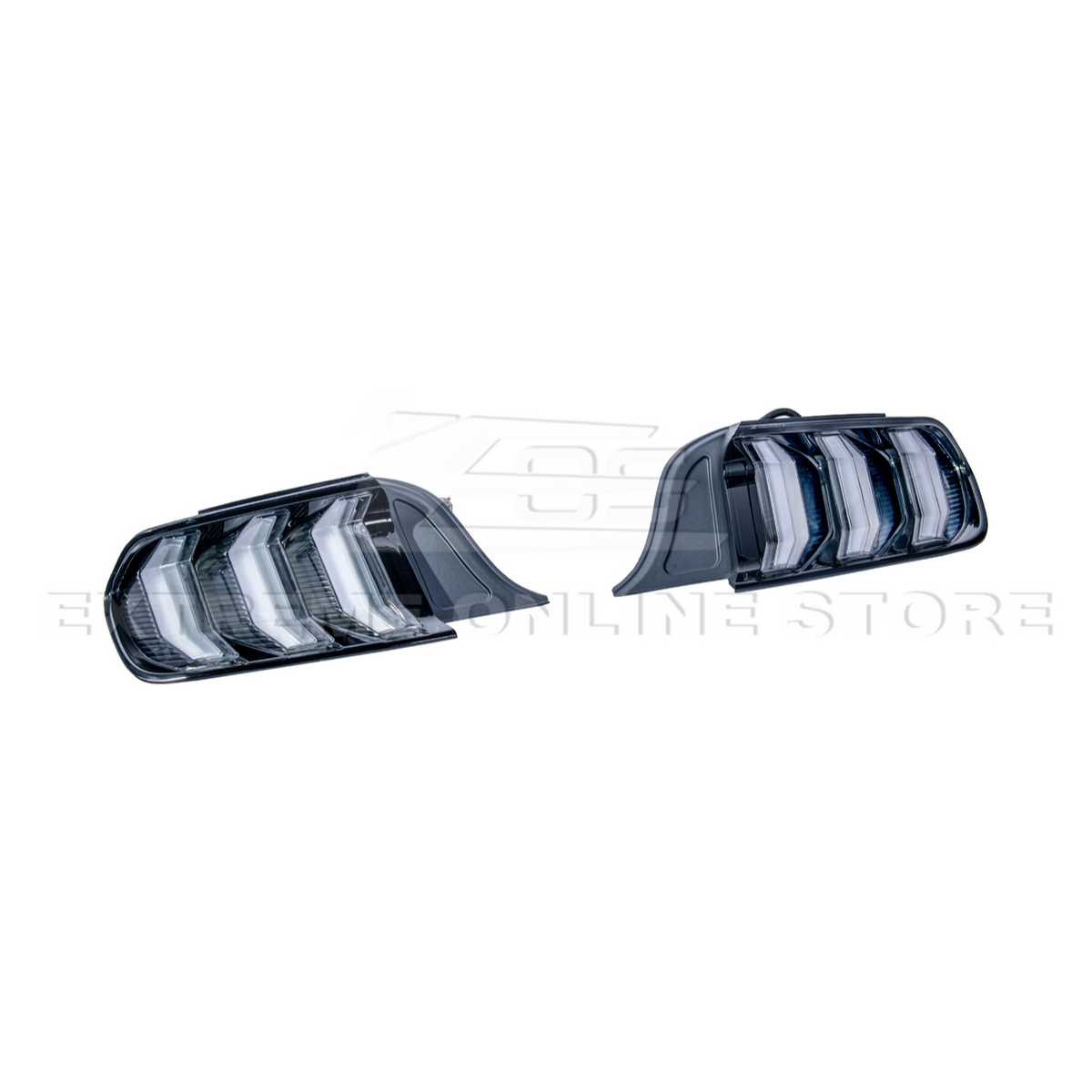 2015-23 Ford Mustang Signal LED XB RED / Clear Rear Taillight image 23