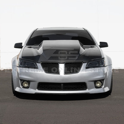 Blemished / Outlet - 2008-09 Pontiac G8 CARBON FIBER Replacement Front Bumper Cowl Hood Cover image 5