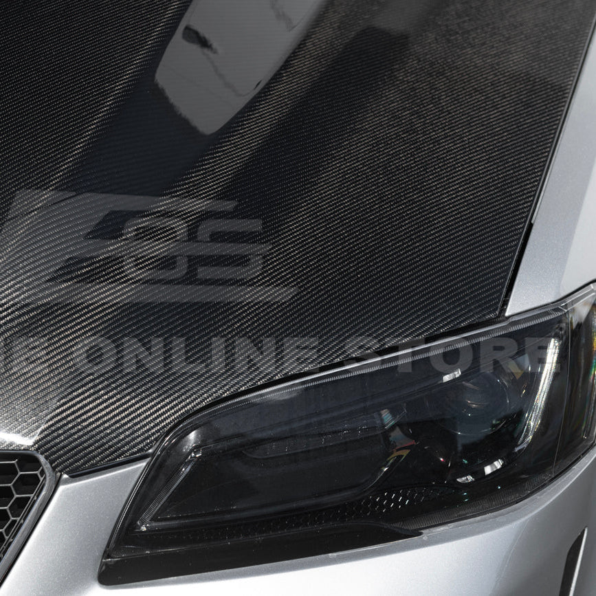2008-09 Pontiac G8 CARBON FIBER Replacement Front Bumper Cowl Hood Cover image 15