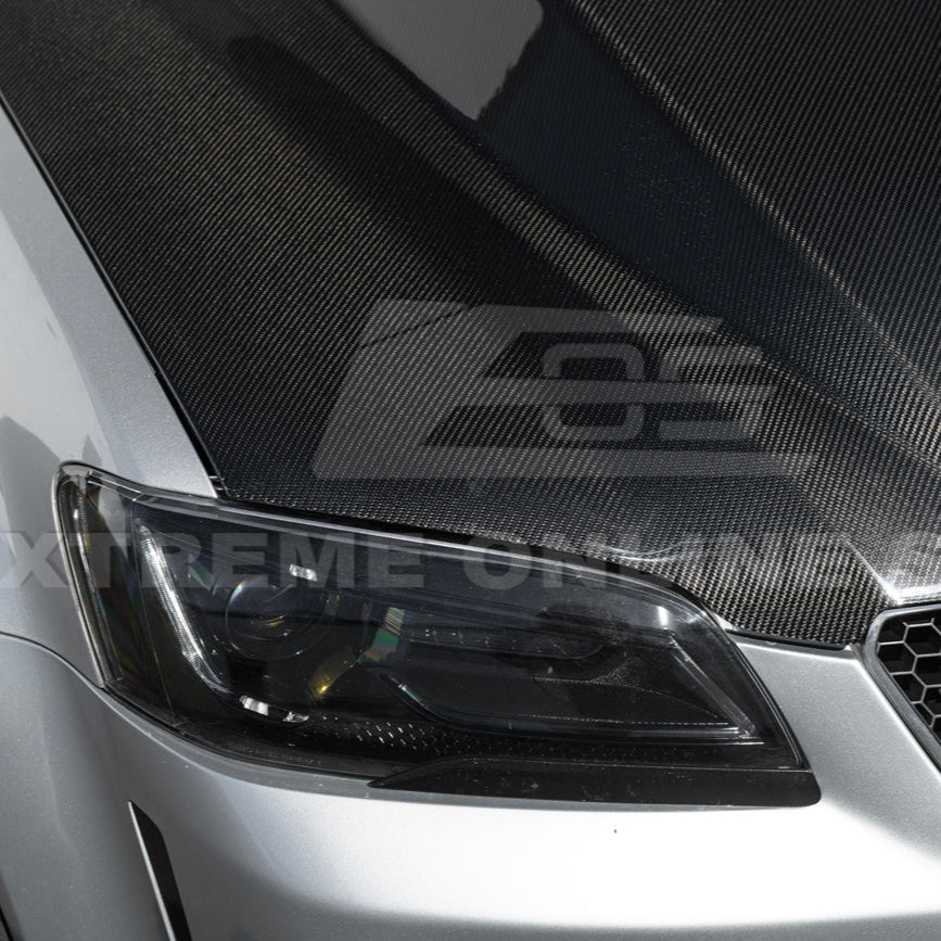 2008-09 Pontiac G8 CARBON FIBER Replacement Front Bumper Cowl Hood Cover image 14
