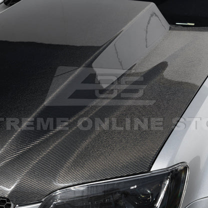 2008-09 Pontiac G8 CARBON FIBER Replacement Front Bumper Cowl Hood Cover image 17