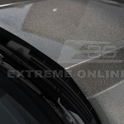 2008-09 Pontiac G8 CARBON FIBER Replacement Front Bumper Cowl Hood Cover image 13
