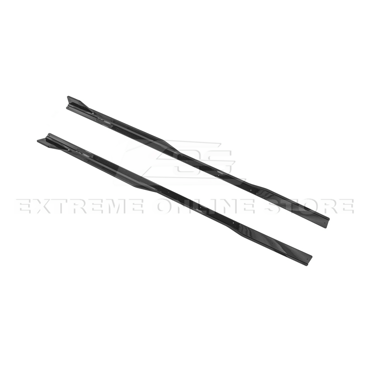 2024-Up Ford Mustang GT500 Style Add-On Side Skirts Extension image 16