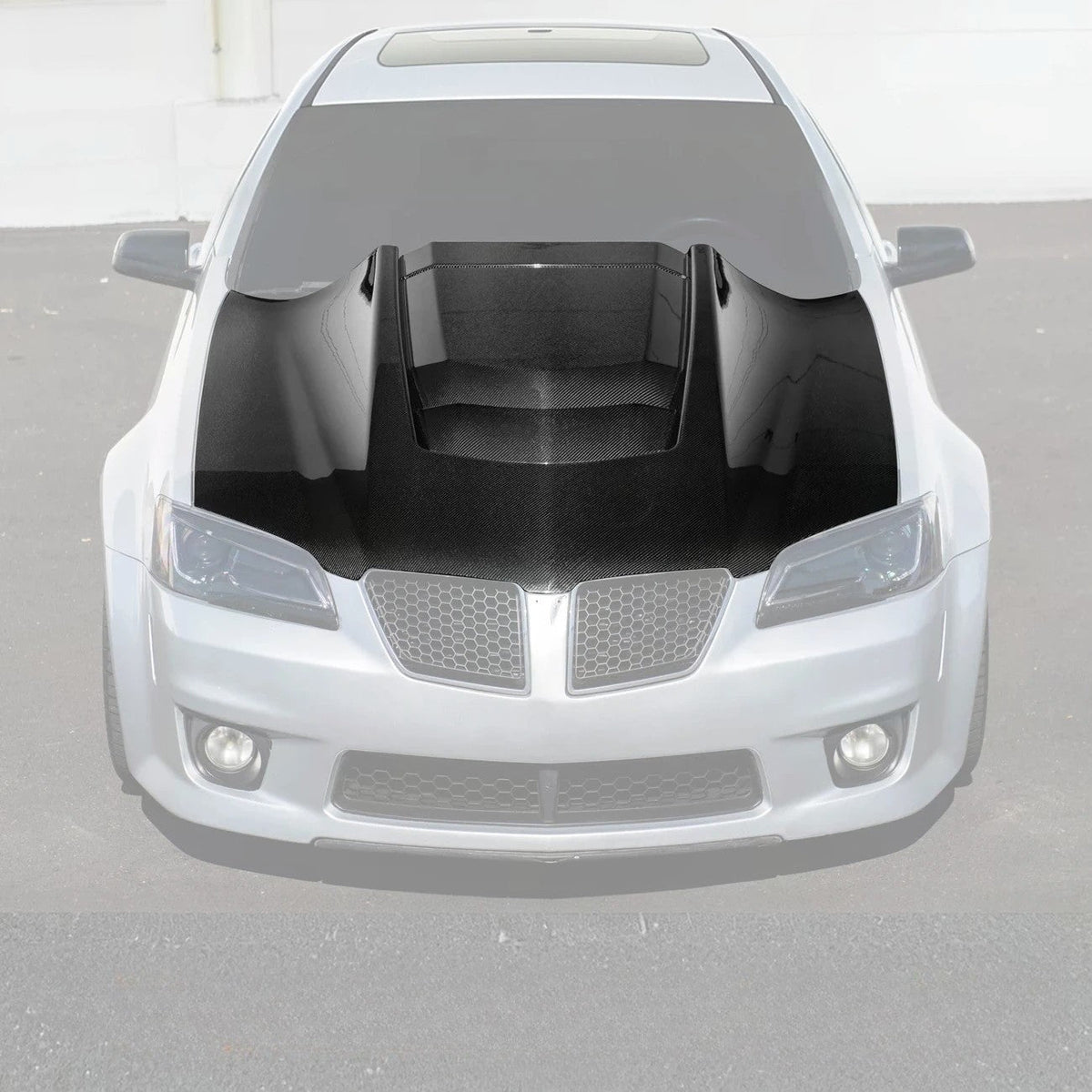 2008-09 Pontiac G8 ZR1 Front Bumper Hood Vented Cover image 2