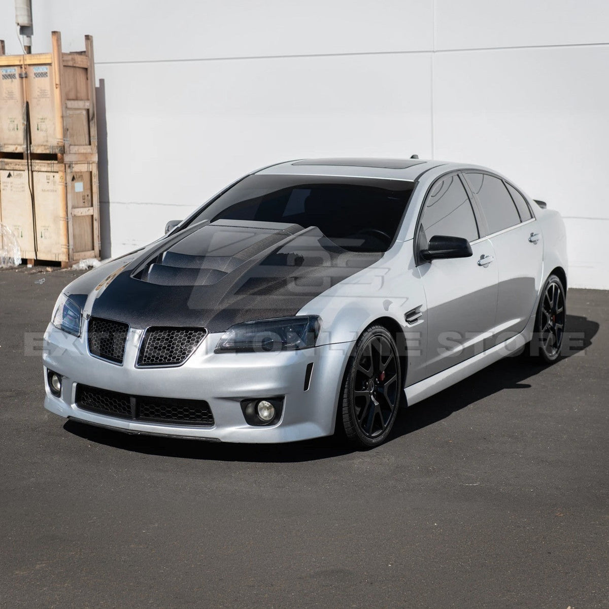 2008-09 Pontiac G8 ZR1 Front Bumper Hood Vented Cover image 3