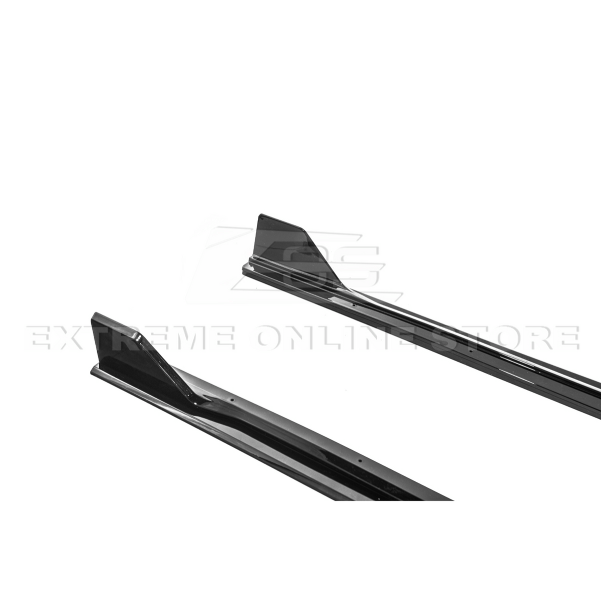2024-Up Ford Mustang GT500 Style Add-On Side Skirts Extension image 17