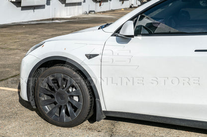 2020-23 Tesla Model 3 20-24 Y Carbon Fiber Exterior Door Camera Covers image 5