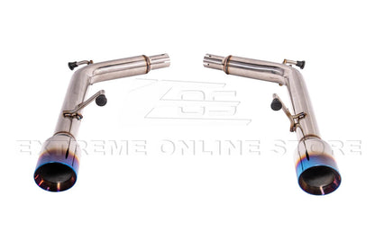 2007-2014 Infiniti G35 G37 Sedan Muffler Delete Axle Back Dual Burnt Tips Exhaust image 13