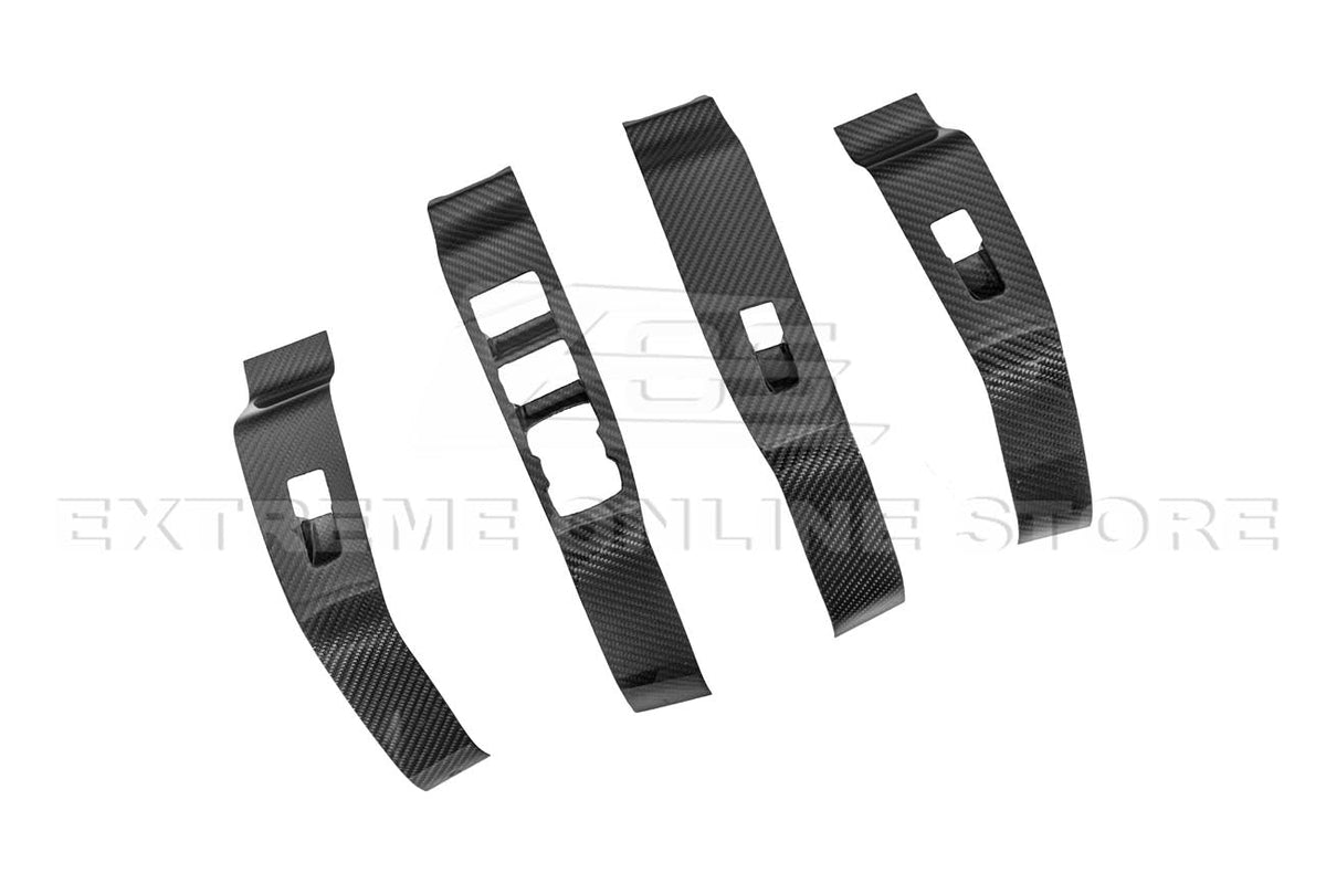 2021+ Ford Mustang Mach-E DRY Carbon Fiber Glass Lifting Cover Kit image 10