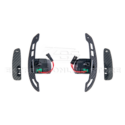 2014-19 Corvette C7 Steering Wheel Magnetic Paddle Shifter Pair image 12