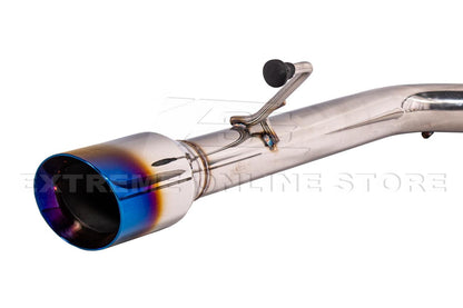 2007-2014 Infiniti G35 G37 Sedan Muffler Delete Axle Back Dual Burnt Tips Exhaust image 16