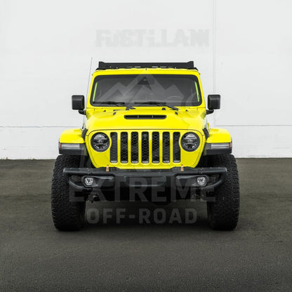 2018-Up Jeep Wrangler JL Carbon Steel Black Top Roof Cargo Rack image 17