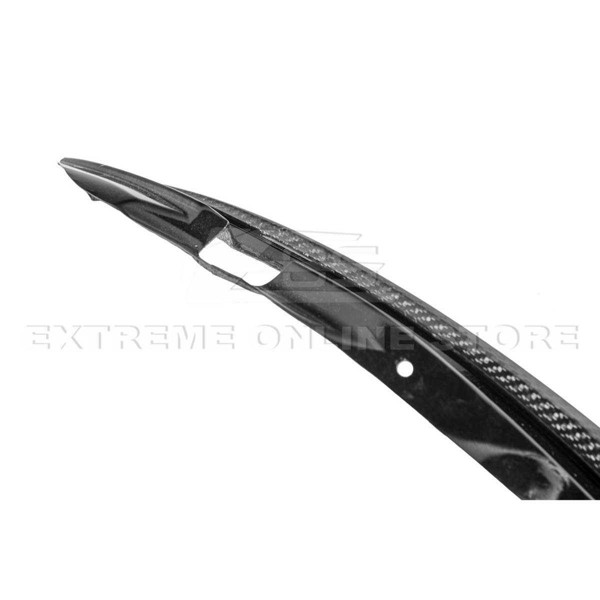 2016-19 Cadillac CTS-V | DRY CARBON FIBER Front and Rear Mud Flaps Splash Guard image 22