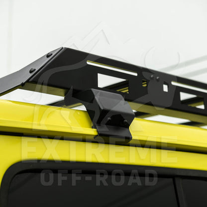 2018-Up Jeep Wrangler JL Carbon Steel Black Top Roof Cargo Rack image 19