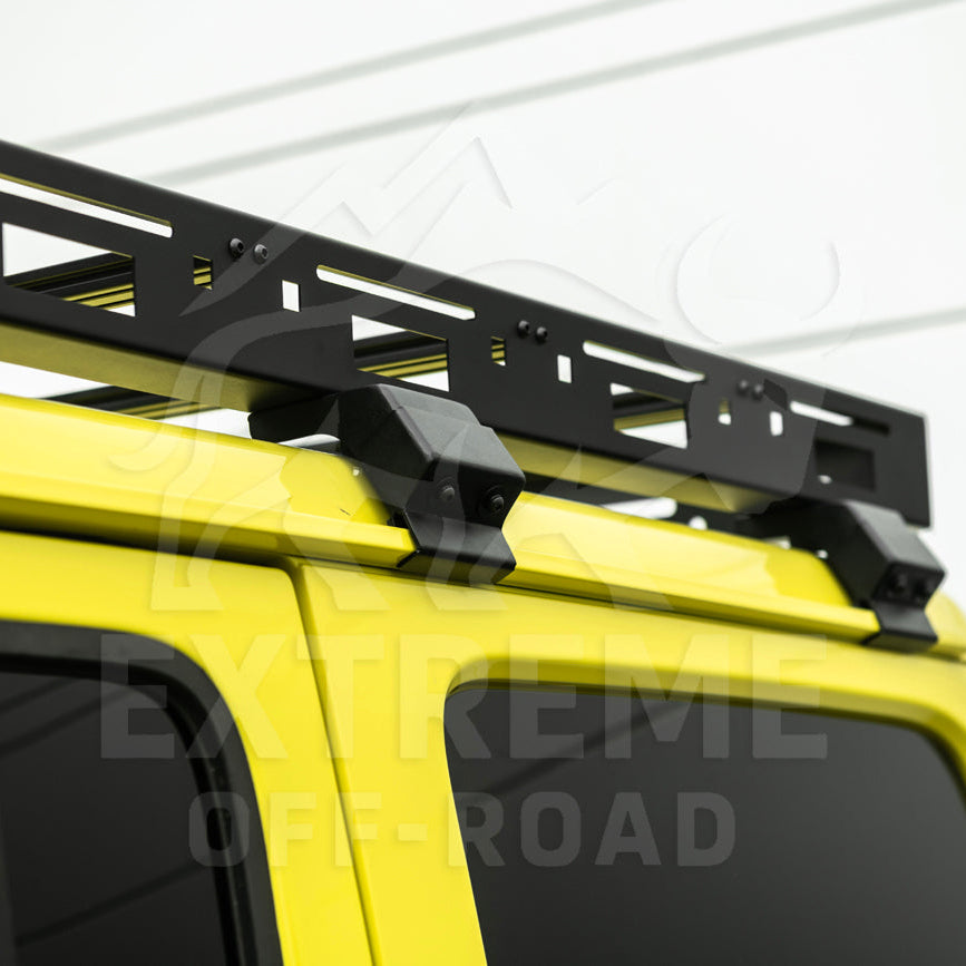 2018-Up Jeep Wrangler JL Carbon Steel Black Top Roof Cargo Rack image 20