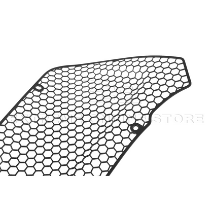 Corvette C8 Z06 Aluminum Black Rear Side Intake Mesh Grille Inserts image 22