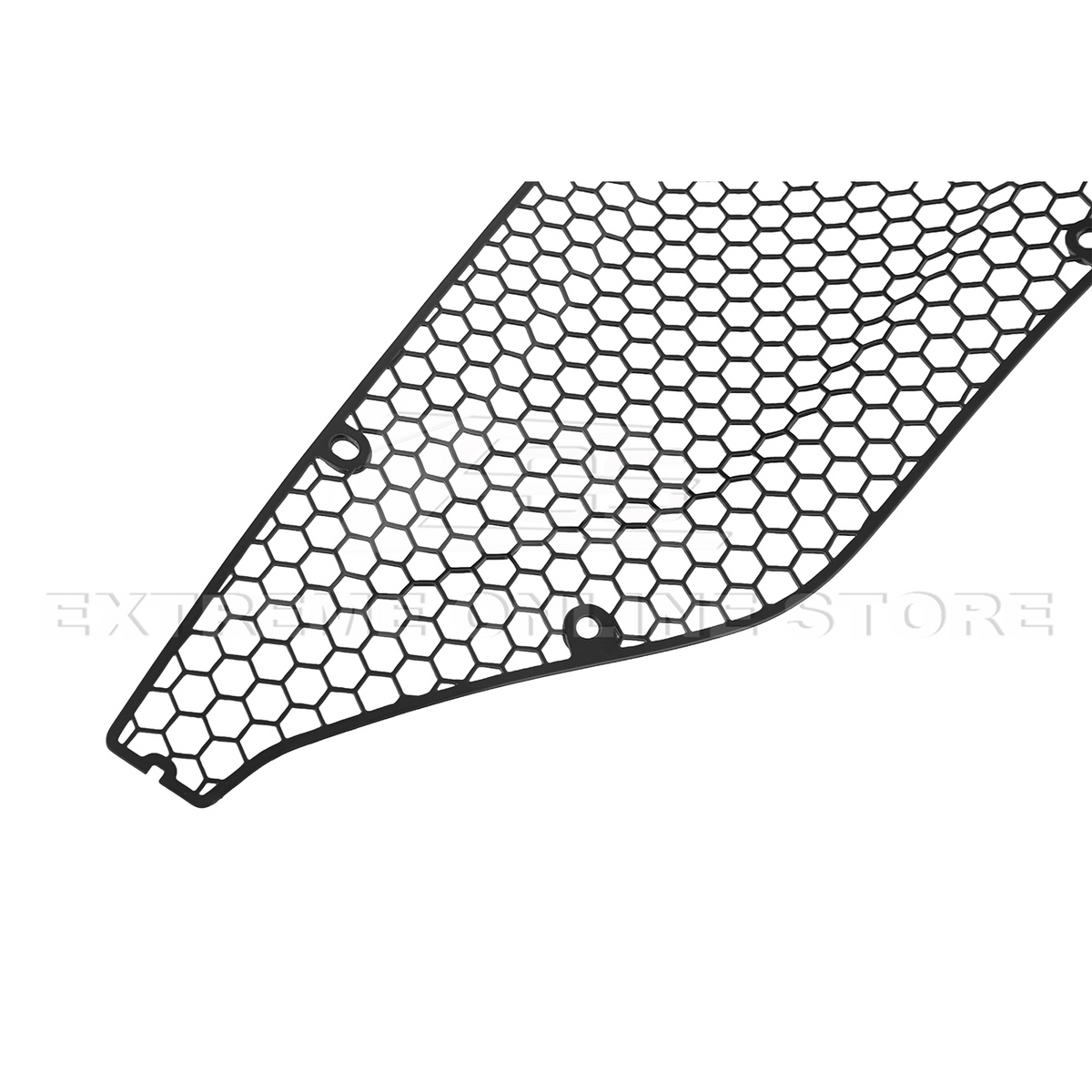 Corvette C8 Z06 Aluminum Black Rear Side Intake Mesh Grille Inserts image 23