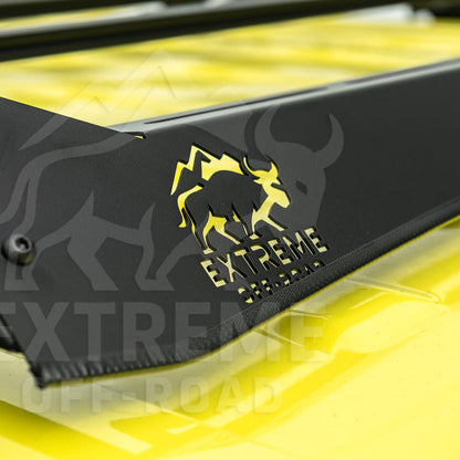 2018-Up Jeep Wrangler JL Carbon Steel Black Top Roof Cargo Rack image 25