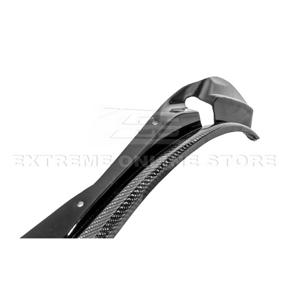 2016-19 Cadillac CTS-V | DRY CARBON FIBER Front and Rear Mud Flaps Splash Guard image 25