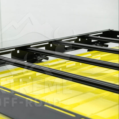 2018-Up Jeep Wrangler JL Carbon Steel Black Top Roof Cargo Rack image 27