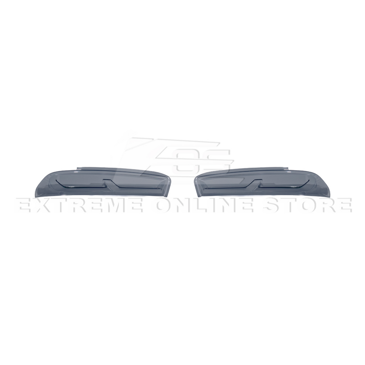2016-18 Chevrolet Camaro SMOKE TINTED Rear Tail Light Trim Bezel Cover Pair image 4