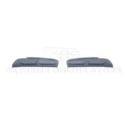 2016-18 Chevrolet Camaro SMOKE TINTED Rear Tail Light Trim Bezel Cover Pair image 4