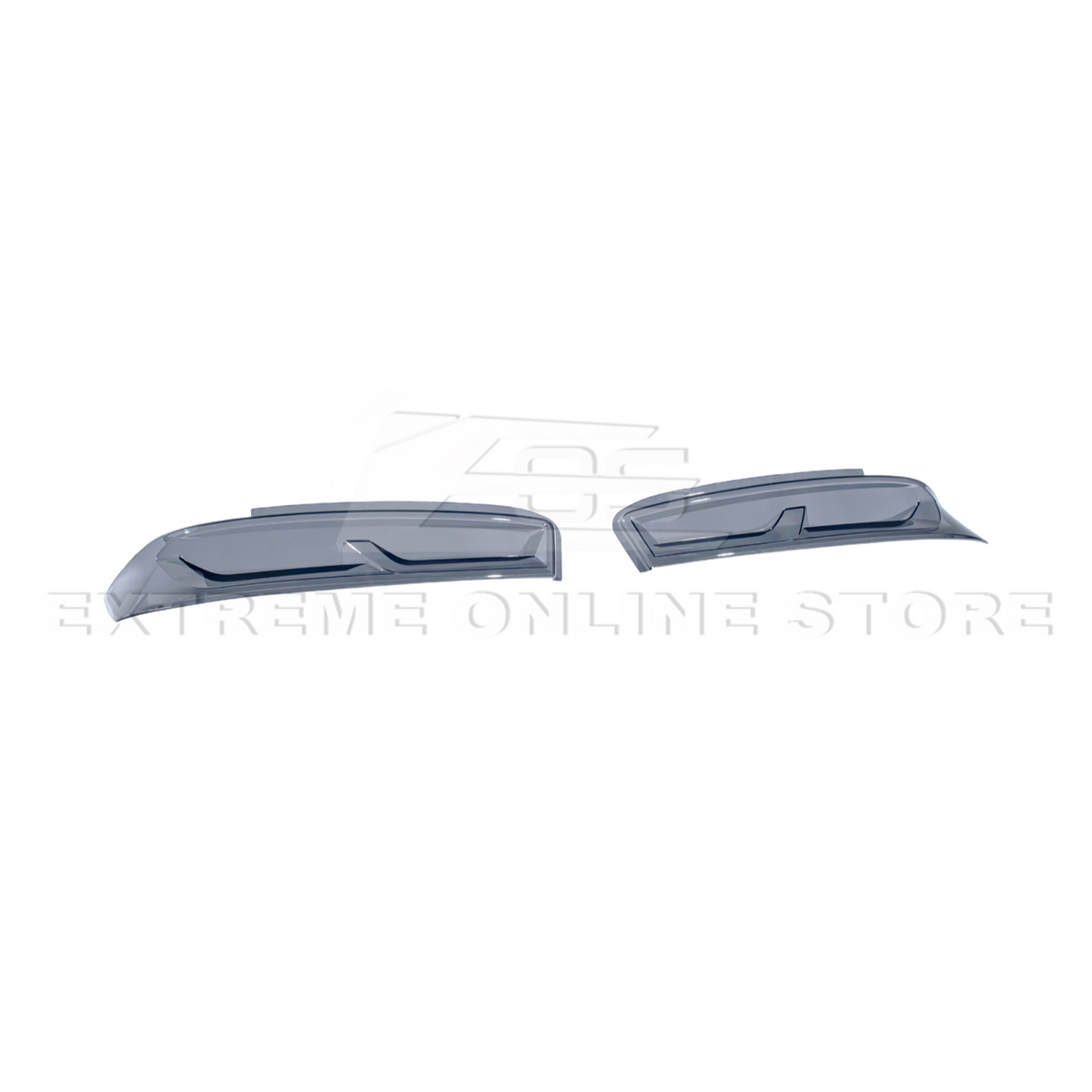 2016-18 Chevrolet Camaro SMOKE TINTED Rear Tail Light Trim Bezel Cover Pair image 6