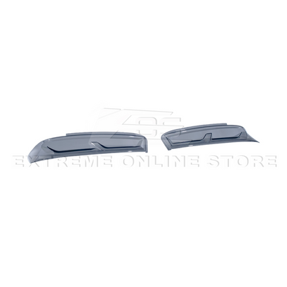 2016-18 Chevrolet Camaro SMOKE TINTED Rear Tail Light Trim Bezel Cover Pair image 6