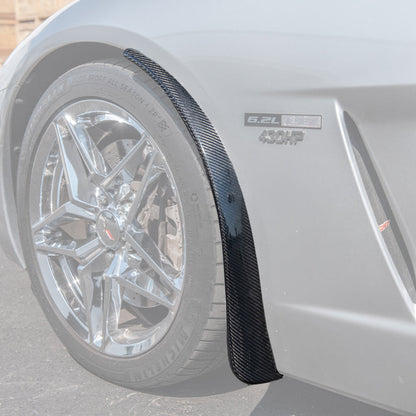 Chevrolet Corvette C6 Base Front Guards Mud Flaps image 22