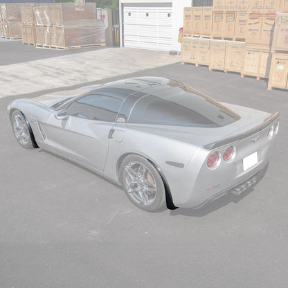 Chevrolet Corvette C6 Base Front & Rear Splash Guards Mud Flaps - image 3