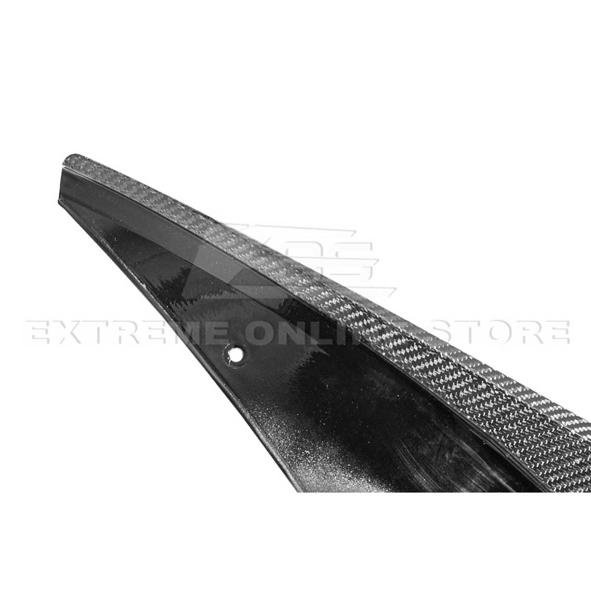 2016-19 Cadillac CTS-V DRY CARBON FIBER Front Mud Flaps Splash Guard image 16