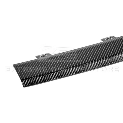 2024-Up Ford Mustang Dark Horse DRY CARBON FIBER Front Upper Middle Grille Trim image 15
