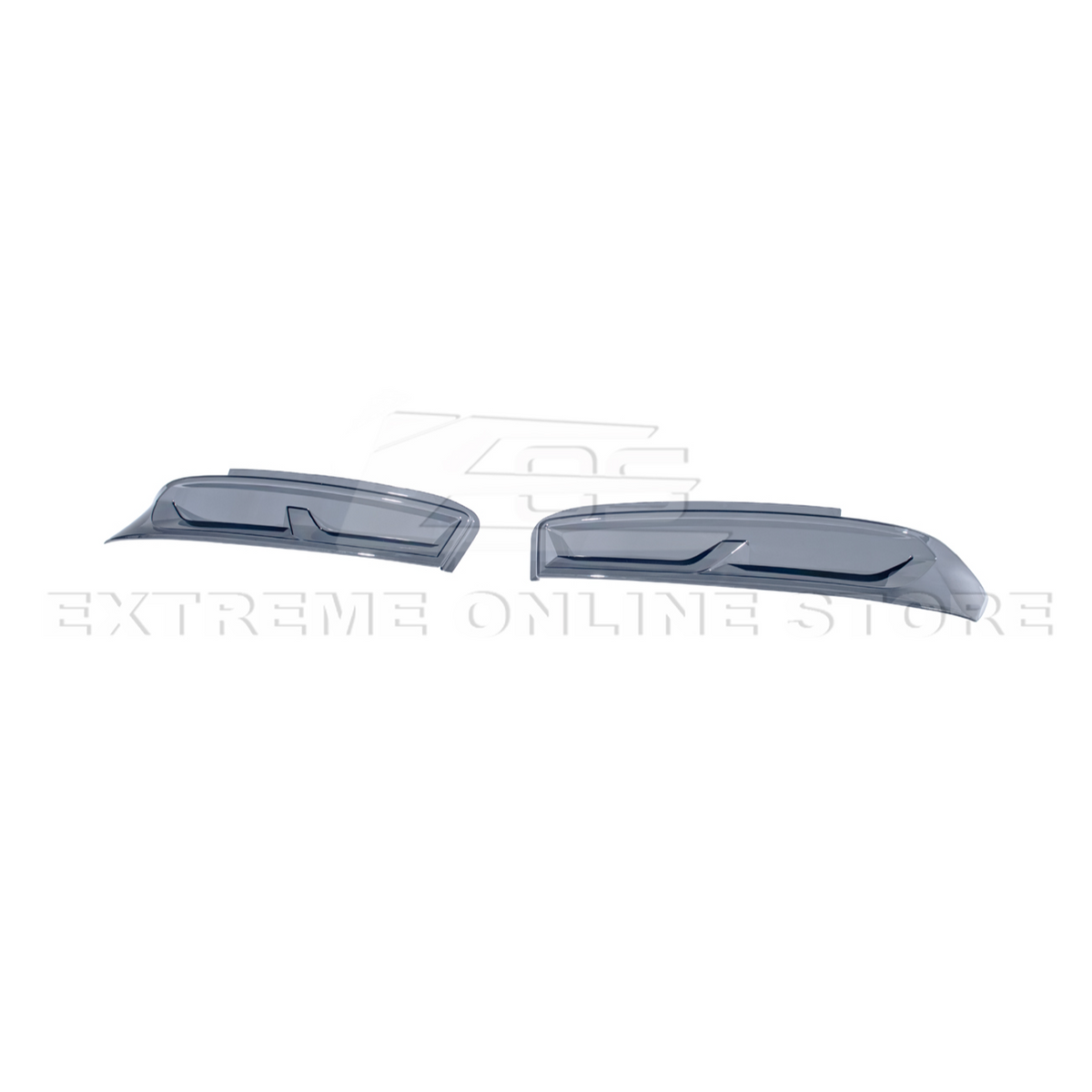 2016-18 Chevrolet Camaro SMOKE TINTED Rear Tail Light Trim Bezel Cover Pair image 3