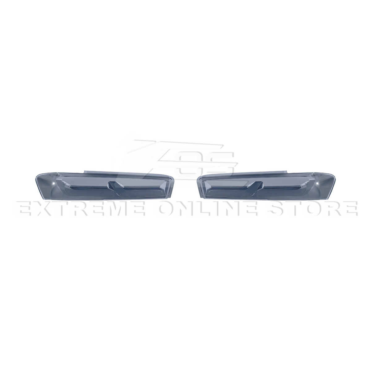 2016-18 Chevrolet Camaro SMOKE TINTED Rear Tail Light Trim Bezel Cover Pair image 8