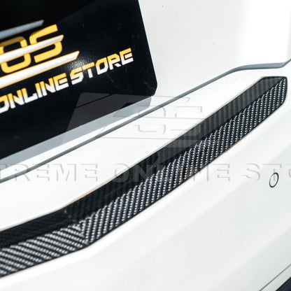 2015-19 Cadillac ATS ATS-V Coupe DRY CARBON FIBER Rear Trunk Applique Insert Trim image 15