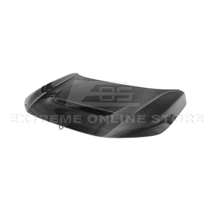 2022-Up Honda Civic Type-R Package Carbon Fiber Front Vented hood image 13