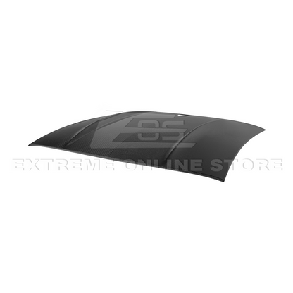 2015-Up Ford Mustang S650 Coupe Dry CARBON FIBER Tape-On Top Roof Panel Cover image 21