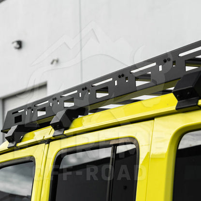 2018-Up Jeep Wrangler JL Carbon Steel Black Top Roof Cargo Rack image 57