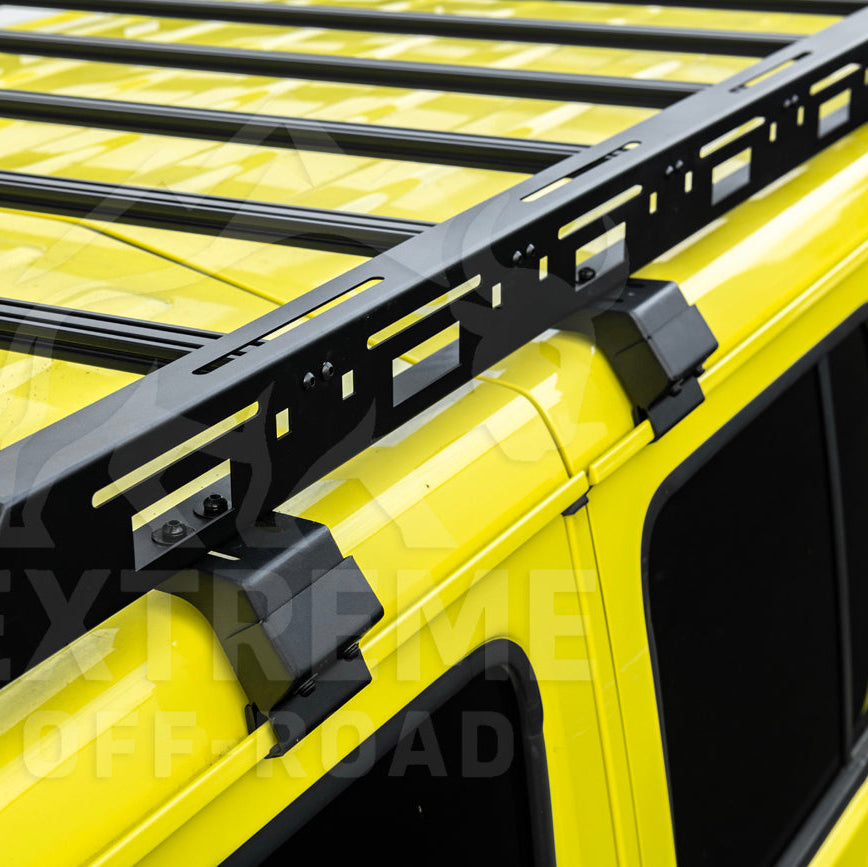 2018-Up Jeep Wrangler JL Carbon Steel Black Top Roof Cargo Rack image 58