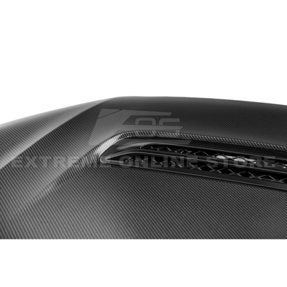 2022-Up Honda Civic Type-R Package Carbon Fiber Front Vented hood image 14